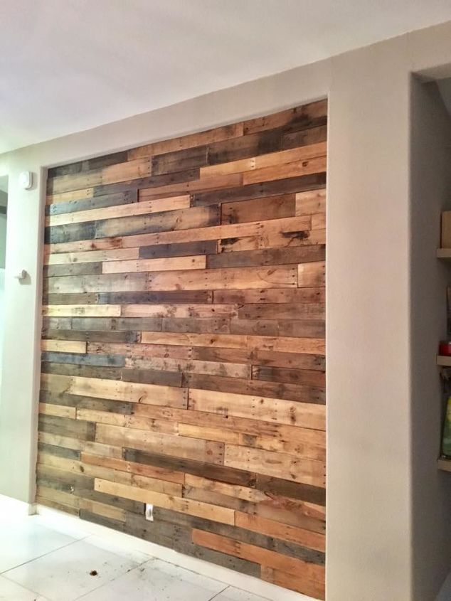 s update your dining room on a budget, Accent wall finished