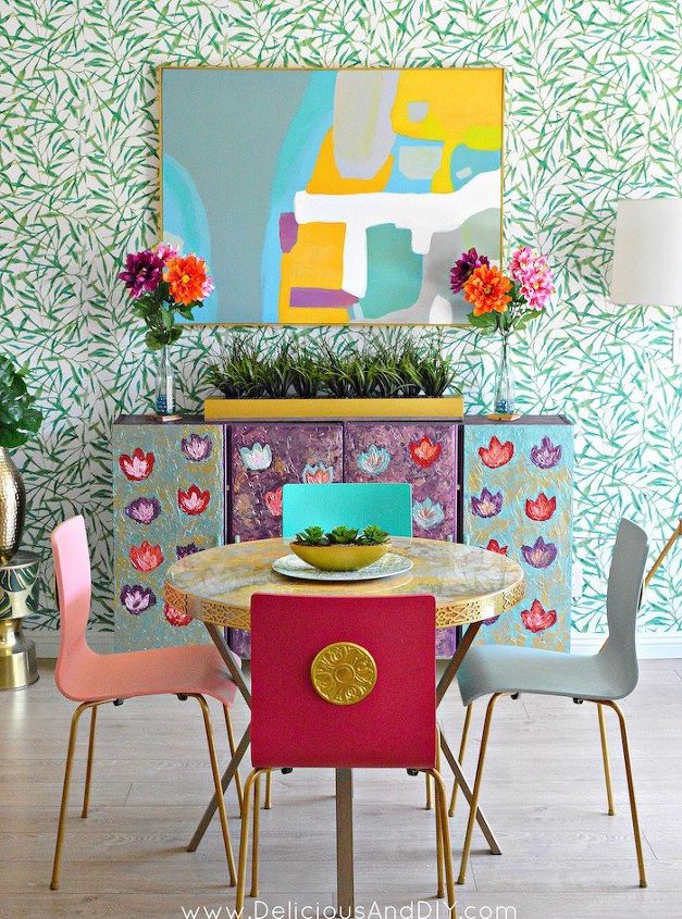 painted dining room chairs