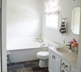 s bathroom renovation under 1k, CHEAP Bathtub Makeover