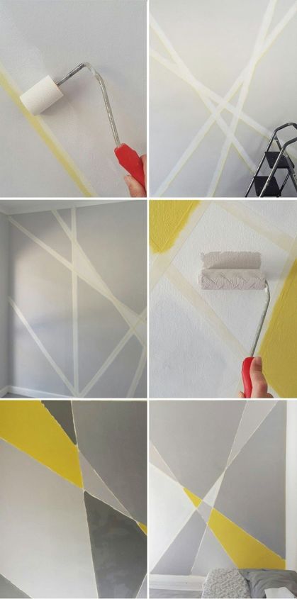 dreamy ombr wall tutorial, Create your design Paint