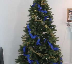 dollar store christmas tree decorating
