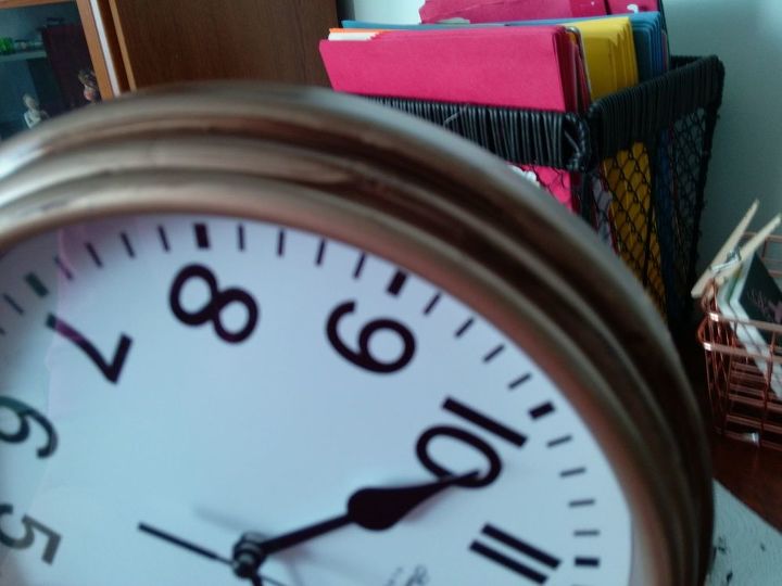 giving a clock a new look