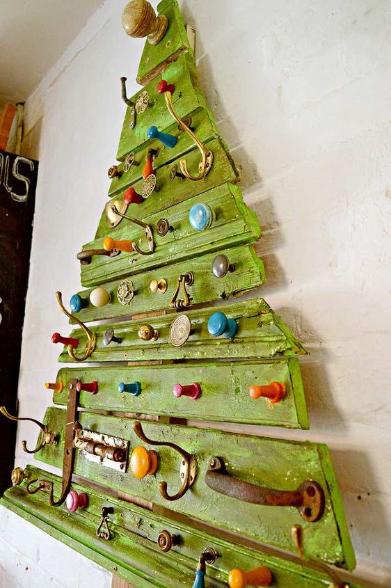 s 19 diy christmas decor ideas that ll rock your holiday, rock the scrap out of this Christmas