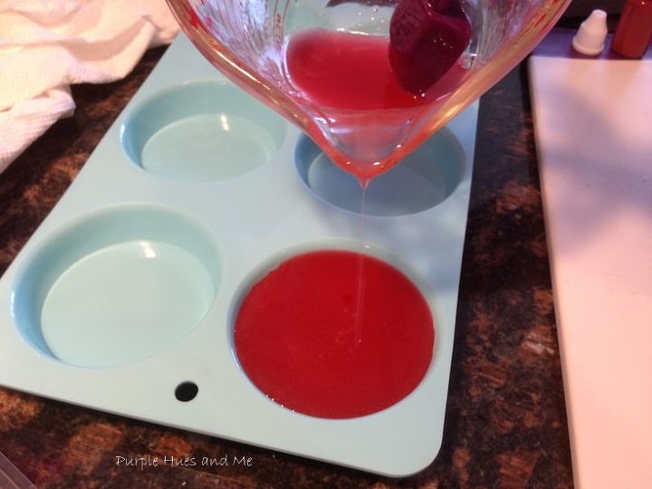 how to make peppermint candy soap