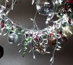 holiday chandelier