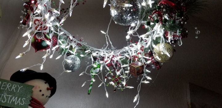 holiday chandelier