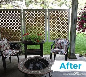 how to make an easy patio privacy screen step by step tutorial