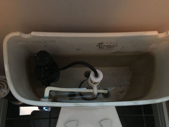 q toilets leaking and after i paid a plumber