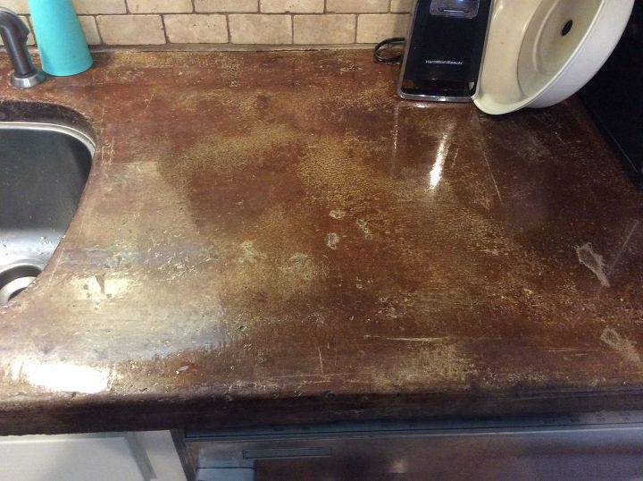 How Do I Refinish My Concrete Countertop Hometalk