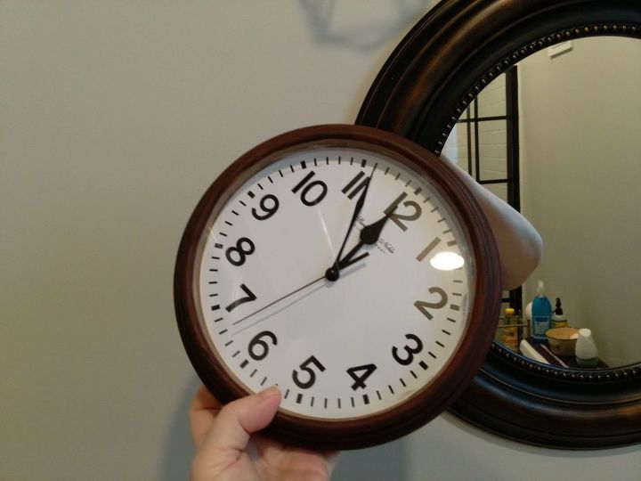 giving a clock a new look