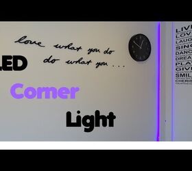 Cómo hacer una luz de pared de esquina fácil usando un dispositivo de bricolaje Walabot
