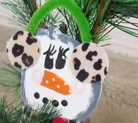 snowman sunglasses ornament