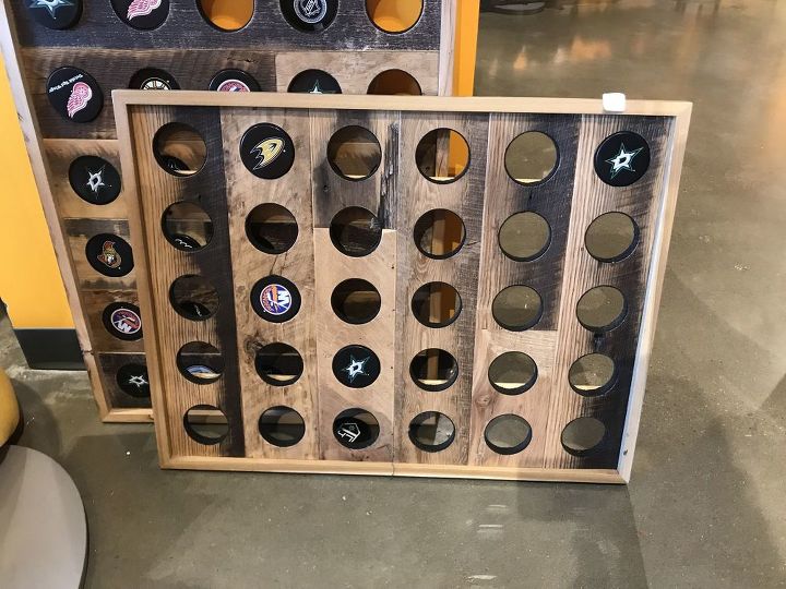 handmade hockey puck display, Inspiration Piece