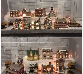 christmas village display