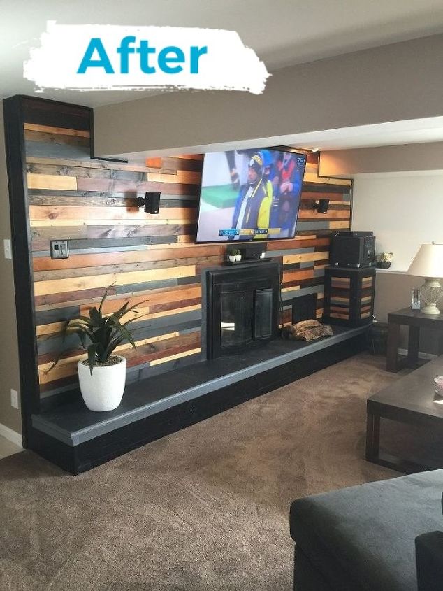 fireplace makeover