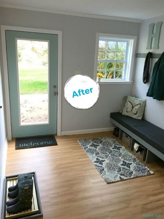 Before and After Entryway Makeover Ideas on a Budget | Hometalk
