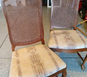 old ugly to new chic dining chairs