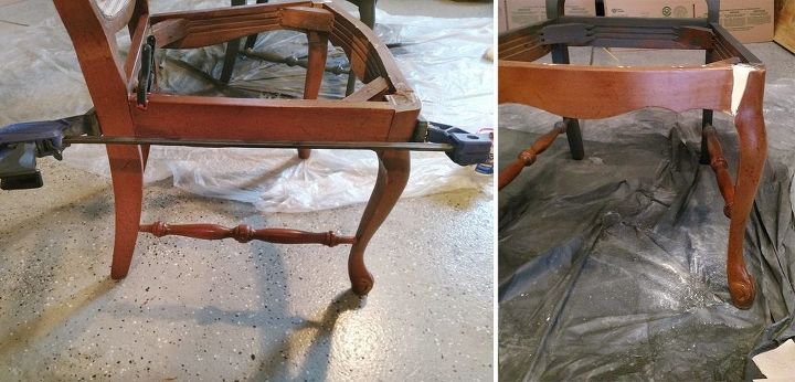 old ugly to new chic dining chairs