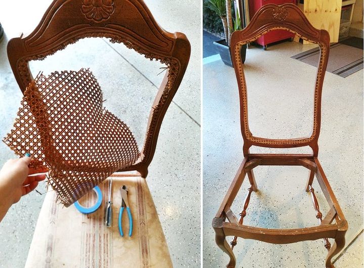 old ugly to new chic dining chairs