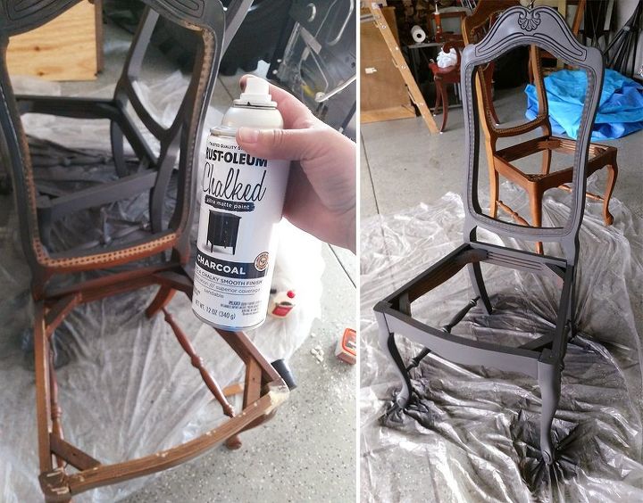 old ugly to new chic dining chairs