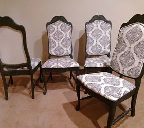 Old & Ugly to New & Chic Dining Chairs