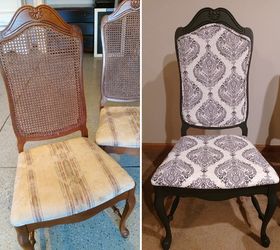 old ugly to new chic dining chairs