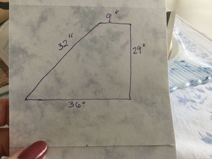 como fazer uma despensa triangular eficiente