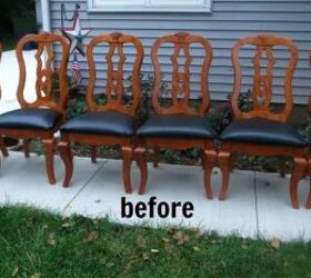 Cómo cambiar el aspecto de las sillas de comedor con pintura y tapicería