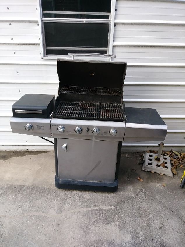 how can i turn a gas grill into a charcoal grill