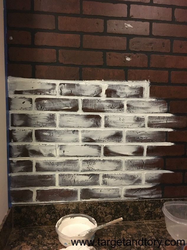 s basement edition, Step 3 Paint the brick