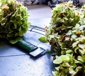 how to make a hydrangea wreath