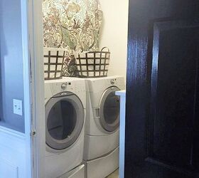 s laundry room edition, Tiny Laundry Room Remodel