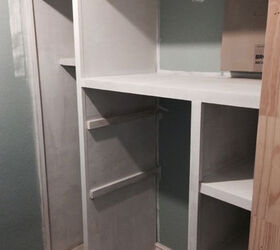 s laundry room edition, And added in built in shelving for storage