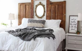 How to Make a DIY Headboard and Bed Frame