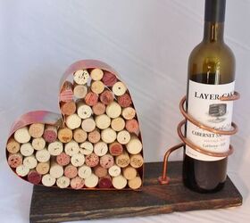 wine bottle cork holder