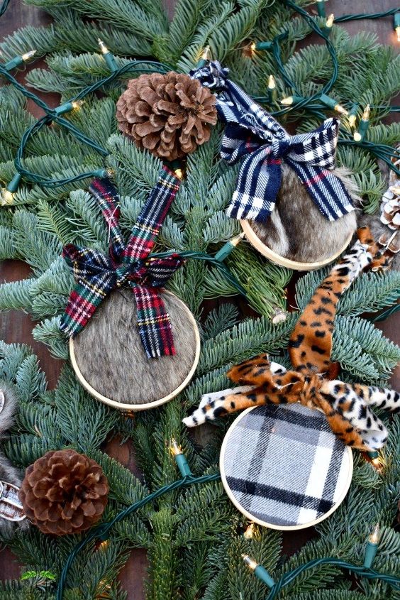 diy 10 mini artesanato de natal com aros de bordado que qualquer um pode fazer