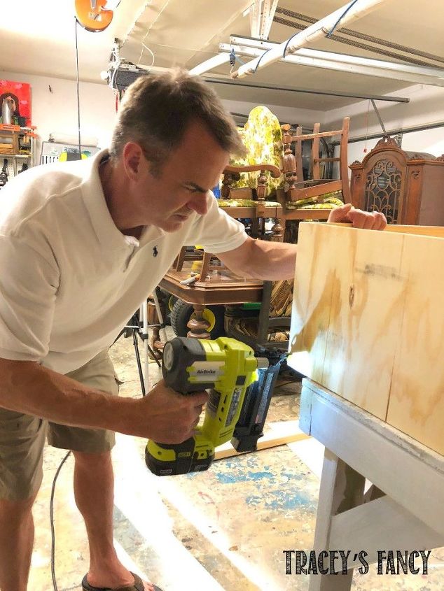 diy life size barbie box for a barbie farmhouse party