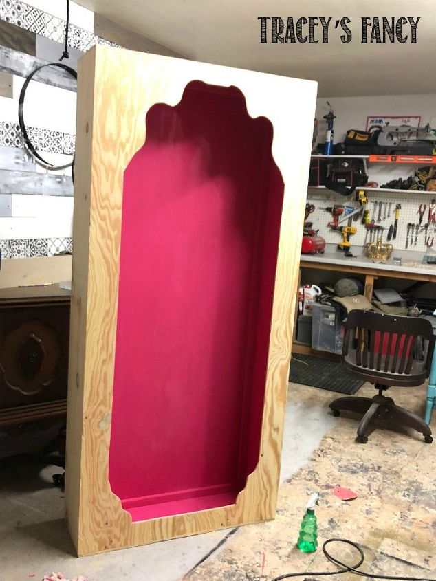 diy life size barbie box for a barbie farmhouse party