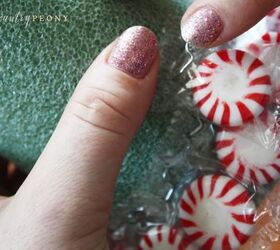 diy peppermint candy christmas tree