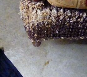 how can i fix cat scratched wicker