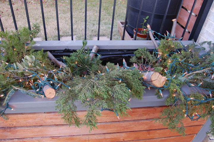 holiday yard decor hometalk christmas box shrub