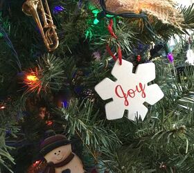 Painted Snowflake Ornament