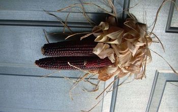 Curly Girl Corn - Winter Season Door Decoration