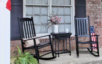 Painting Rocking Chairs for a Front Porch Update