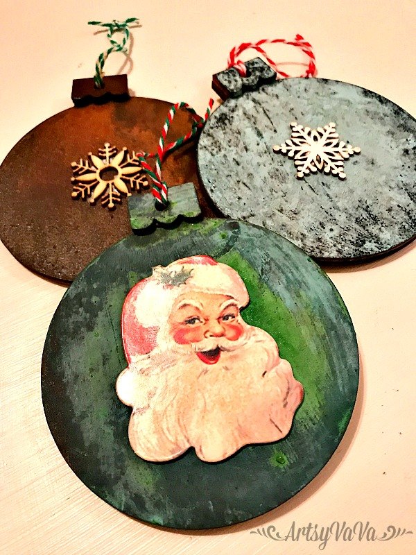 patina ornaments