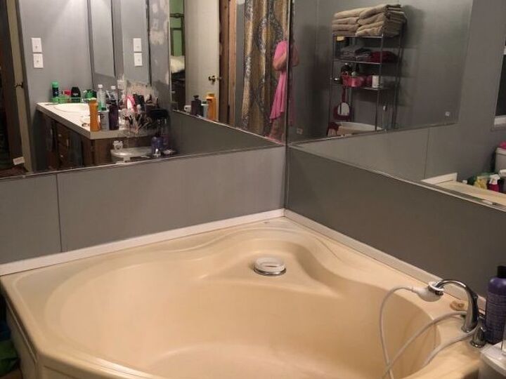 q corner bathtub