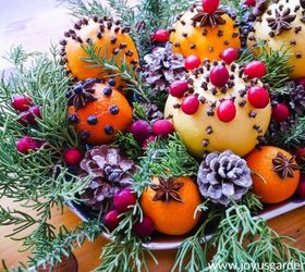 homemade natural christmas decorations using citrus fruits spices