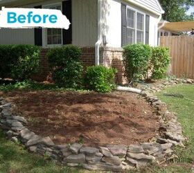 from dirt patch to charming conversation space