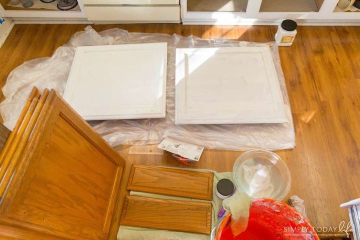 como pintar armrios de cozinha brancos