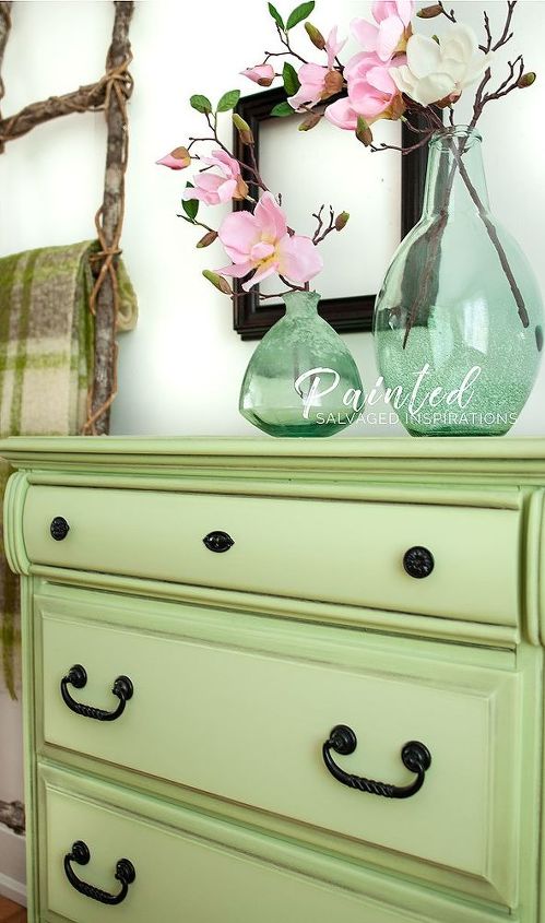how to paint with farmhouse green